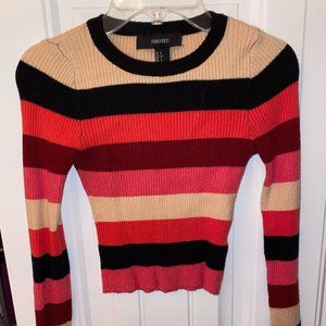 Forever 21 long sleeve crop top